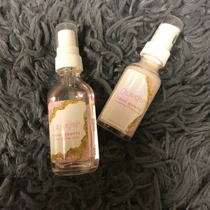 colourpop primer spray and highlighter!